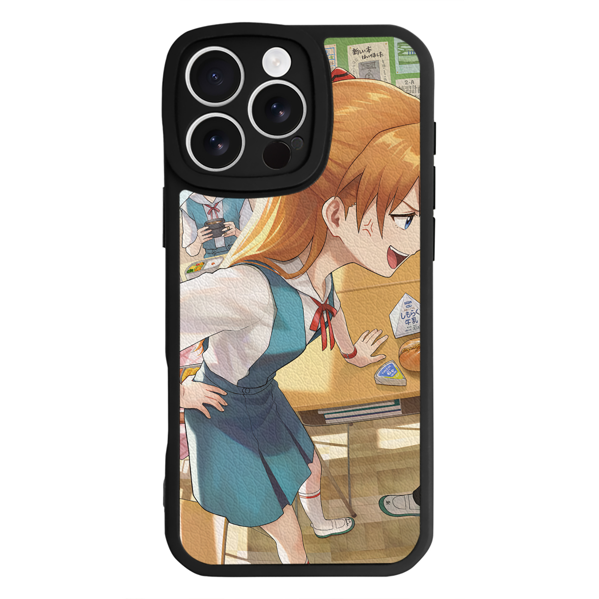 （画像用） EVA 新世紀エヴァンゲリオン 【iPhone 16シリーズ対応】シリコンスマホケース（レザー調） 材質：シリコン
